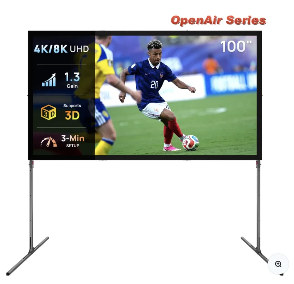 NothingProjector OpenAir Series portable outdoor projector screen
